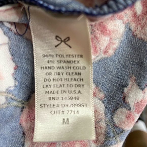 FRENCH Grey Dress Size Medium.  #D1 - Picture 4 of 5